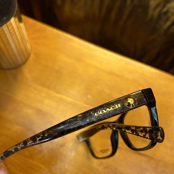 Coach Black and Brown Men's Glasses - Picture 1 of 2